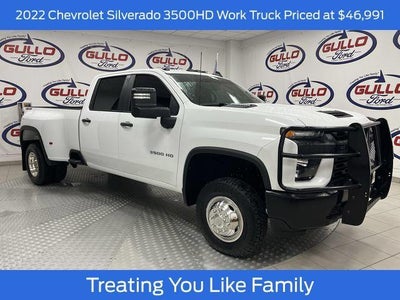 2022 Chevrolet Silverado 3500HD 4X4 Work Truck 4DR Crew Cab SB SRW
