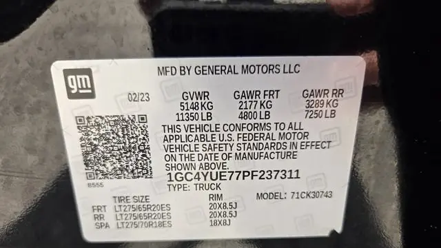 2023 Chevrolet Silverado 3500HD LTZ