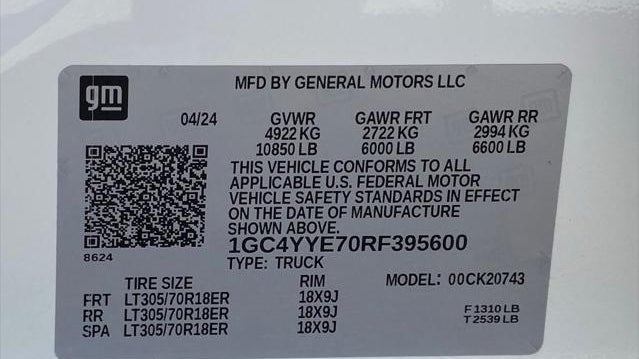 2024 Chevrolet Silverado 2500HD ZR2