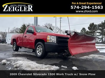 2009 Chevrolet Silverado 1500 4X4 Work Truck 2DR Regular Cab 6.5 FT. SB