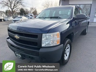 2009 Chevrolet Silverado 1500 4X4 Work Truck 4DR Extended Cab 5.8 FT. SB