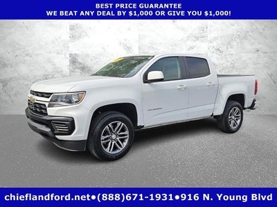 2022 Chevrolet Colorado 4X2 Work Truck 4DR Crew Cab 5 FT. SB