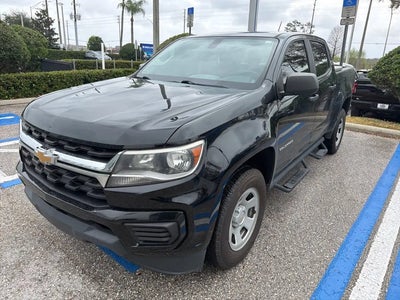 2021 Chevrolet Colorado 4X2 Work Truck 4DR Crew Cab 5 FT. SB