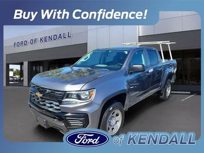 2022 Chevrolet Colorado 4X2 Work Truck 4DR Crew Cab 5 FT. SB
