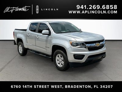 2018 Chevrolet Colorado 4X2 Work Truck 4DR Crew Cab 5 FT. SB
