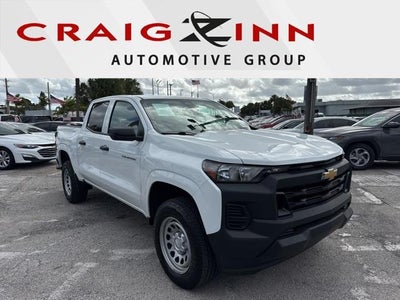 2024 Chevrolet Colorado 4X2 Work Truck 4DR Crew Cab 5 FT. SB