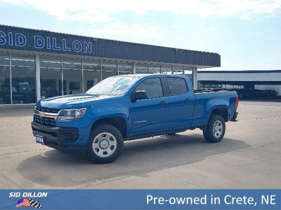 2022 Chevrolet Colorado 4X2 Work Truck 4DR Crew Cab 5 FT. SB