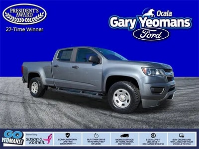 2019 Chevrolet Colorado 4X2 Work Truck 4DR Crew Cab 5 FT. SB