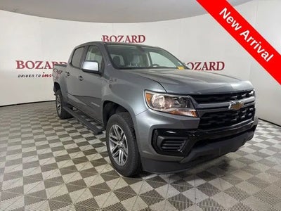 2022 Chevrolet Colorado 4X2 Work Truck 4DR Crew Cab 5 FT. SB