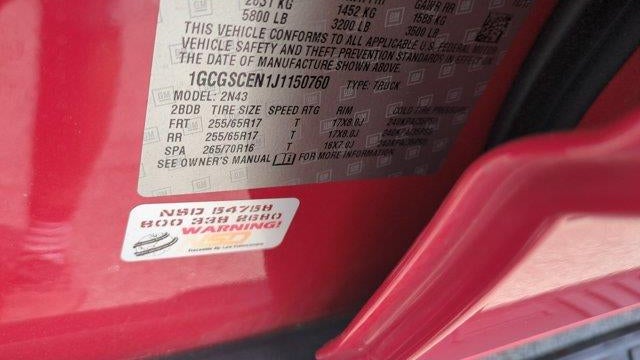 2018 Chevrolet Colorado LT