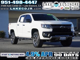 2021 Chevrolet Colorado with Summit White Exterior