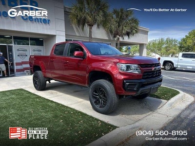 2021 Chevrolet Colorado 4X4 Work Truck 4DR Crew Cab 5 FT. SB