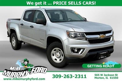 2019 Chevrolet Colorado 4X4 Work Truck 4DR Crew Cab 5 FT. SB