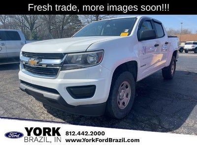 2019 Chevrolet Colorado 4X4 Work Truck 4DR Crew Cab 5 FT. SB