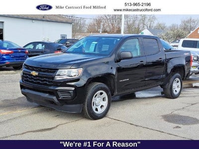 2022 Chevrolet Colorado 4X4 Work Truck 4DR Crew Cab 5 FT. SB