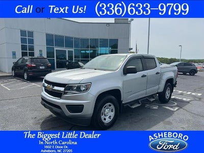 2020 Chevrolet Colorado 4X4 Work Truck 4DR Crew Cab 5 FT. SB