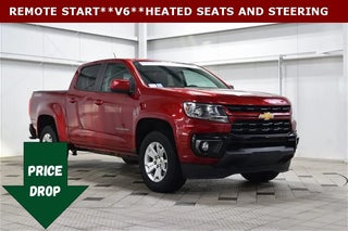 2021 Chevrolet Colorado with Cherry Red Tintcoat Exterior