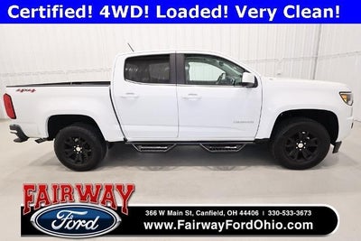 2019 Chevrolet Colorado 4X4 LT 4DR Crew Cab 5 FT. SB