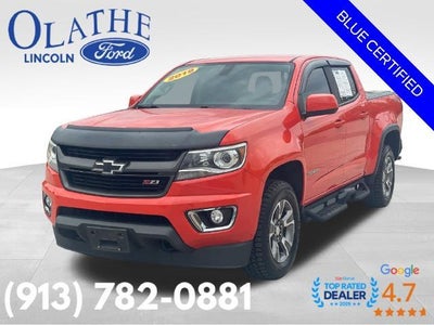 2019 Chevrolet Colorado 4X4 Z71 4DR Crew Cab 5 FT. SB
