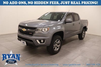 2019 Chevrolet Colorado 4X4 Z71 4DR Crew Cab 5 FT. SB