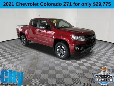 2021 Chevrolet Colorado 4X4 Z71 4DR Crew Cab 5 FT. SB