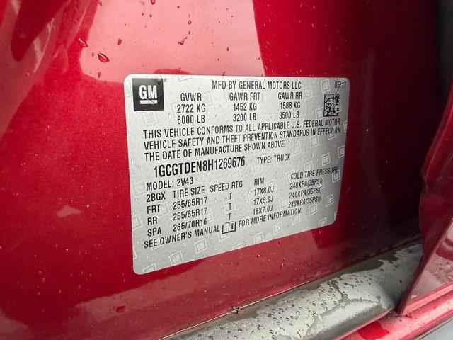 2017 Chevrolet Colorado - $17,887