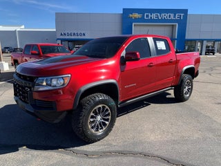 2021 Chevrolet Colorado with Cherry Red Tintcoat Exterior