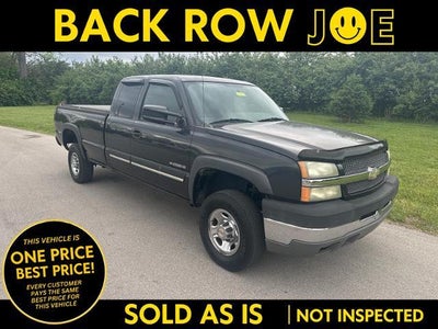 2004 Chevrolet Silverado 2500HD 4DR Extended Cab Work Truck RWD SB