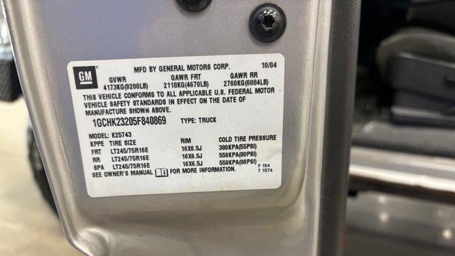 2005 Chevrolet Silverado 2500HD Work Truck