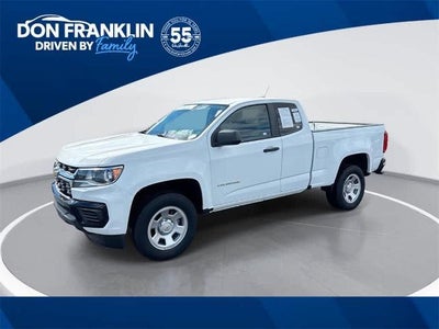 2022 Chevrolet Colorado 4X2 Work Truck 4DR Extended Cab 6 FT. LB