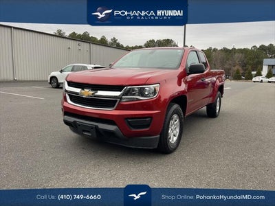 2016 Chevrolet Colorado 4X2 Work Truck 4DR Extended Cab 6 FT. LB