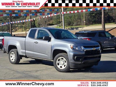 2021 Chevrolet Colorado 4X4 Work Truck 4DR Extended Cab 6 FT. LB