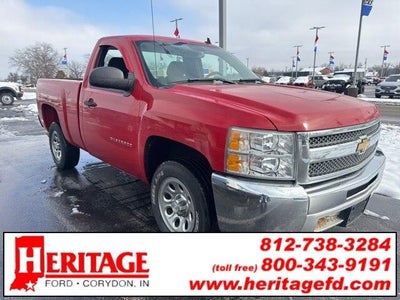 2012 Chevrolet Silverado 1500 4X2 Work Truck 2DR Regular Cab 6.5 FT. SB