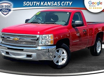 2012 Chevrolet Silverado 1500 4X2 Work Truck 2DR Regular Cab 6.5 FT. SB