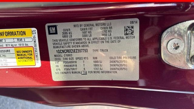 2014 Chevrolet Silverado 1500 LT