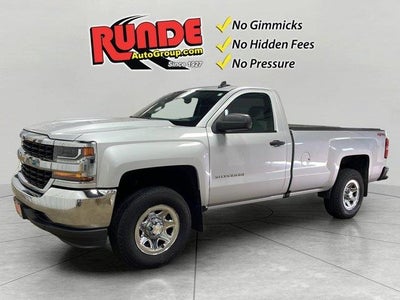 Photo of a 2018 Chevrolet Silverado 1500 4X4 LS 2DR Regular Cab 6.5 FT. SB for sale