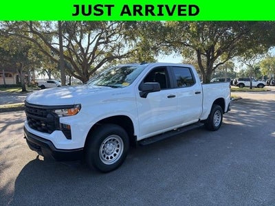 Photo of a 2025 Chevrolet Silverado 1500 4X2 Work Truck 4DR Crew Cab 5.8 FT. SB for sale