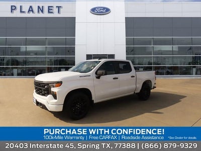 2024 Chevrolet Silverado 1500 4X2 Custom 4DR Crew Cab 5.8 FT. SB