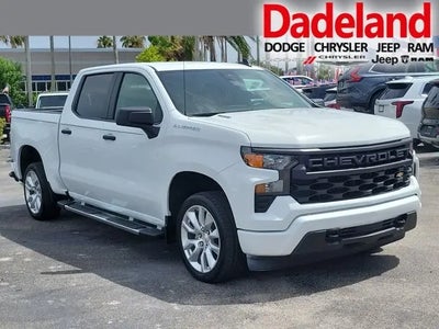 Photo of a 2025 Chevrolet Silverado 1500 4X2 Custom 4DR Crew Cab 5.8 FT. SB for sale