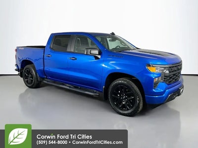 2023 Chevrolet Silverado 1500 4X4 Custom 4DR Crew Cab 5.8 FT. SB