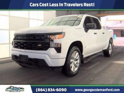 2022 Chevrolet Silverado 1500 4X4 Custom 4DR Crew Cab 5.8 FT. SB