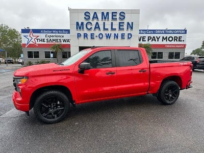 2022 Chevrolet Silverado 1500 4X4 Custom 4DR Crew Cab 5.8 FT. SB
