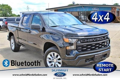 2022 Chevrolet Silverado 1500 4X4 Custom 4DR Crew Cab 5.8 FT. SB
