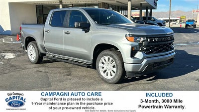 2023 Chevrolet Silverado 1500 4X4 Custom 4DR Crew Cab 5.8 FT. SB