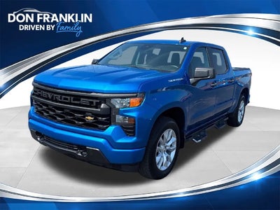 2022 Chevrolet Silverado 1500 4X4 Custom 4DR Crew Cab 5.8 FT. SB