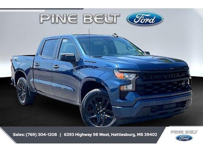 2023 Chevrolet Silverado 1500 4X4 Custom 4DR Crew Cab 5.8 FT. SB