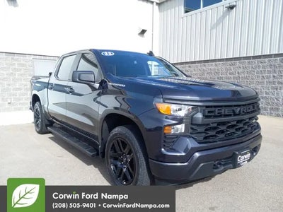 2022 Chevrolet Silverado 1500 4X4 Custom 4DR Crew Cab 5.8 FT. SB