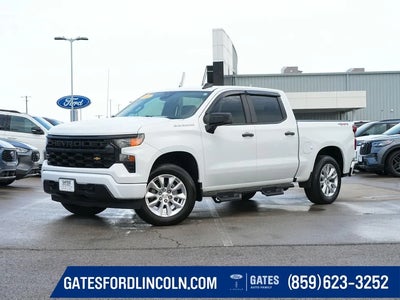 2022 Chevrolet Silverado 1500 4X4 Custom 4DR Crew Cab 5.8 FT. SB