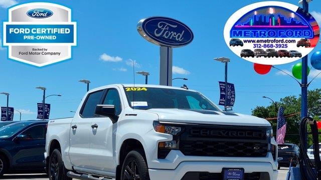 Preowned 2024 Chevrolet Silverado 1500 Custom for Sale