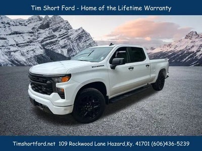 2022 Chevrolet Silverado 1500 4X4 Custom 4DR Crew Cab 5.8 FT. SB